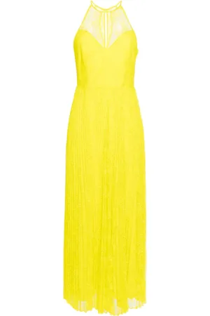 Twin-Set Vestido de fiesta con cuello halter