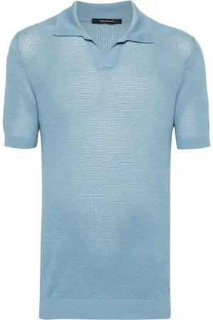 TAGLIATORE Playera tipo polo tejida
