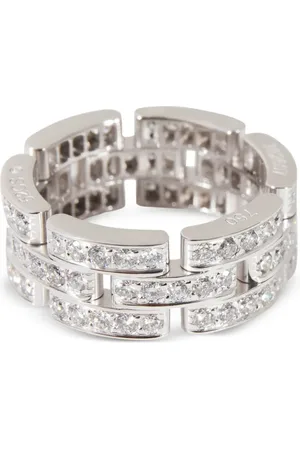 Cartier Anillo Maillon Panthére en oro de 18kt con diamantes