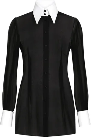 Dolce & Gabbana Blusa semitransparente