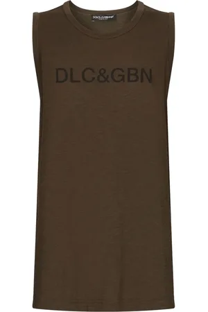Dolce & Gabbana Top con logo estampado