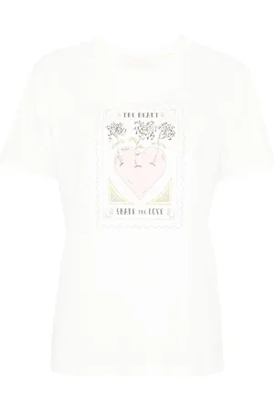 Twin-Set Playera con ilustración estampada