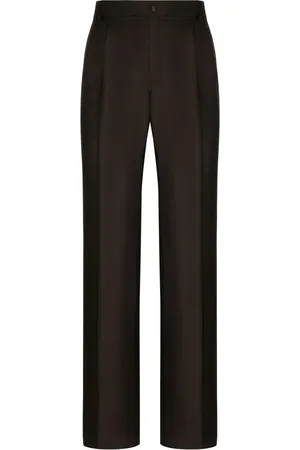 Dolce & Gabbana Pantalones de vestir de seda