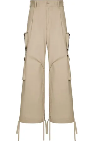 Dolce & Gabbana Pants cargo con diseño ancho