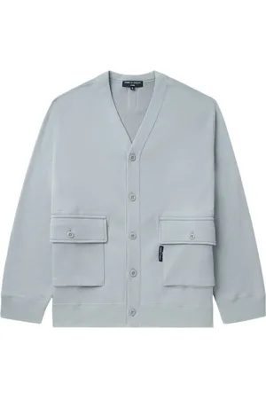 Comme des Garçons Cárdigan con bolsillos tipo cargo