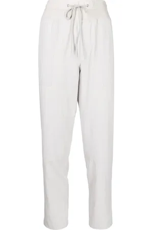 James Perse Pants de tiro alto con cordones