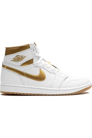 Jordan Tenis Air 1 Retro High OG "Metallic Gold"