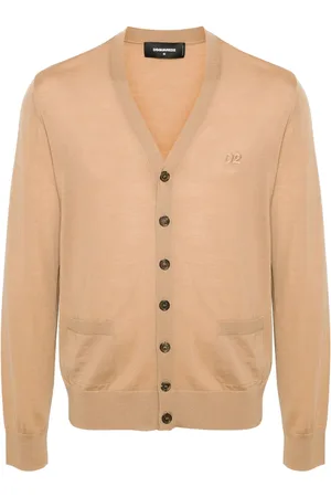 Dsquared2 Cárdigan con logo bordado