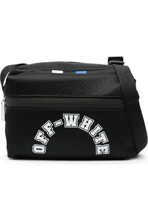 OFF-WHITE Mochila tipo mensajero con logo estampado