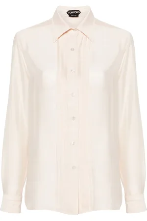 Tom Ford Camisa con detalle plisado