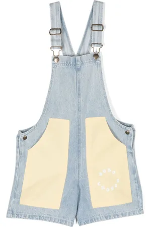 Bobo Choses Shorts de mezclilla con diseño patchwork