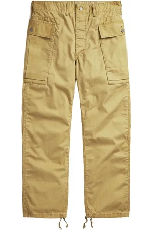 Ralph Lauren Pantalones cargo con estampado de espiga