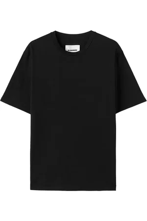 Jil Sander Playera con logo estampado
