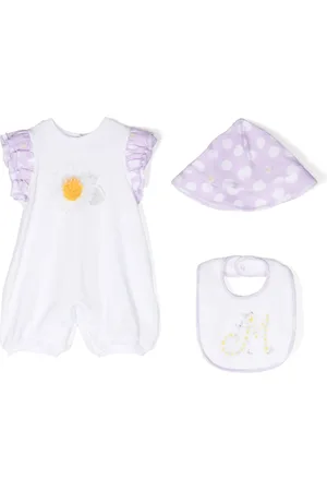 MONNALISA Conjunto de mameluco con estampado floral