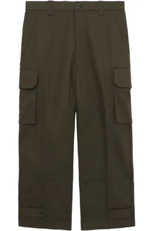 Comme des Garçons Pantalones cargo con diseño recto