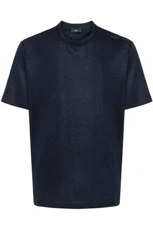 HERNO Playera con placa del logo