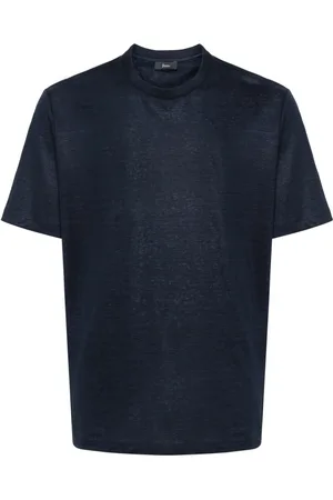 HERNO Playera con placa del logo