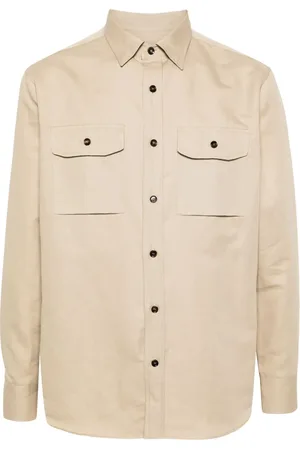 BRIONI Camisa manga larga con cuello
