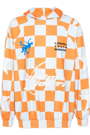 Liberal Youth Ministry Hoodie con estampado de cuadros