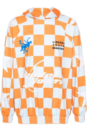 Liberal Youth Ministry Hoodie con estampado de cuadros