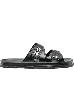 GCDS Flip flops con logo estampado