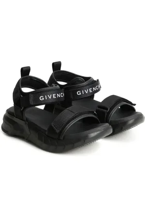 Givenchy Sandalias con cierre autoadherente y logo estampado