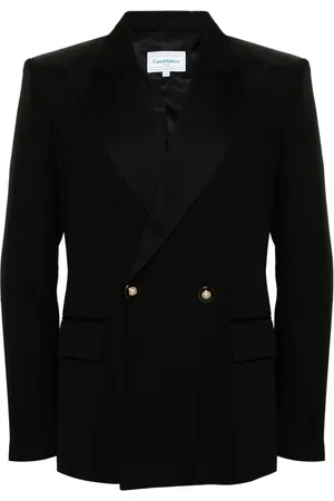 Casablanca Blazer de esmoquin con doble botonadura