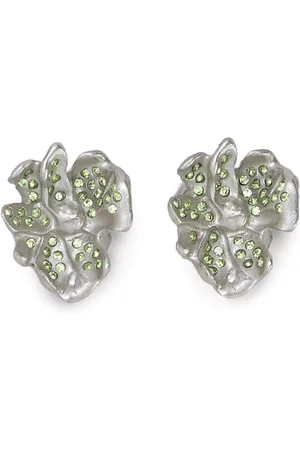 Marni Aretes con detalles de cristal
