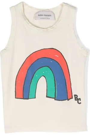 Bobo Choses Camiseta con estampado de arcoíris