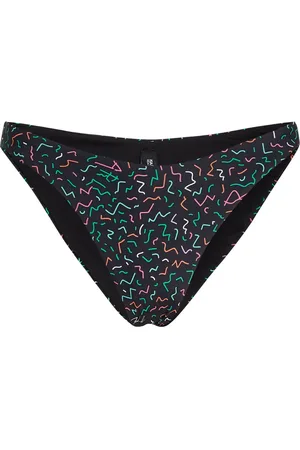 Karl Lagerfeld Bikini bottom con estampado geométrico