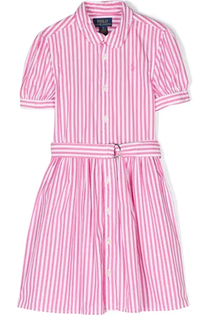 Ralph Lauren Vestido camisero con rayas estampadas