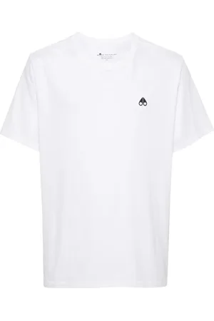 Moose Knuckles Playera con logo estampado