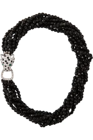 Kenneth Jay Lane Collar con detalles de pantera 1990 pre-owned
