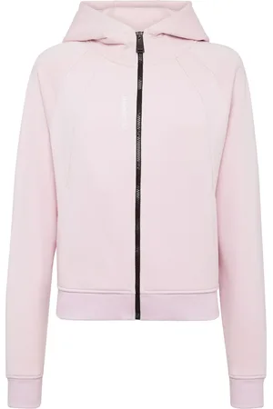 Philipp Plein Hoodie con cierre y logo estampado