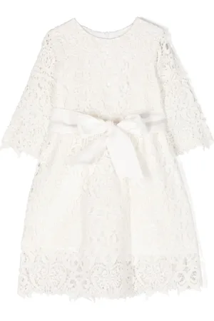 JESURUM BABY Vestido con encaje traslúcido