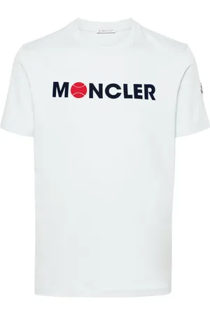 Moncler Playera con logo afelpado