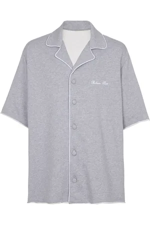 Balmain Camisa con logo bordado