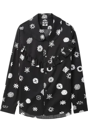 Comme des Garçons Camisa con estampado gráfico