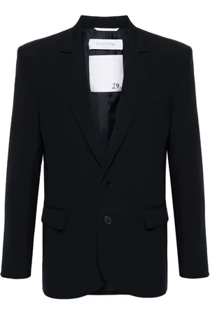 VALENTINO GARAVANI Blazer con botones y solapas de muesca