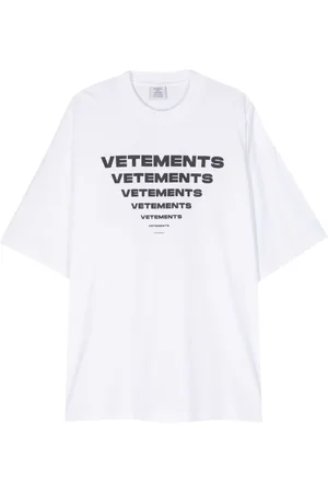 Vetements Playera con logo estampado