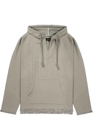 Purple Brand Hoodie con aplique del logo