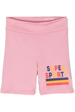 Mini Rodini Shorts con logo estampado