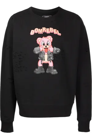 DOMREBEL Sudadera con motivo Punk Bear