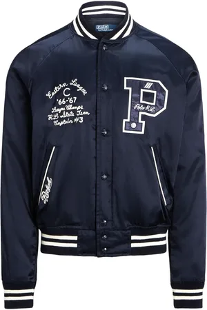 Ralph Lauren Chamarra bomber con efecto satinado