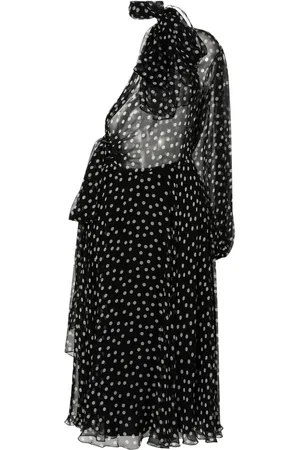 Dolce & Gabbana Vestido midi con motivo de lunares