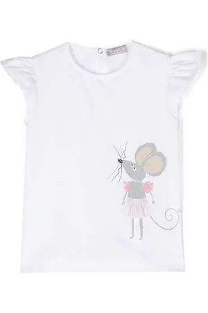 Il gufo Playera con ratón estampado
