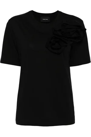 Simone Rocha Playera con cuello redondo