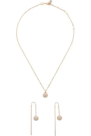 Swarovski Set de aretes y collar Sublima