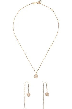 Swarovski Set de aretes y collar Sublima