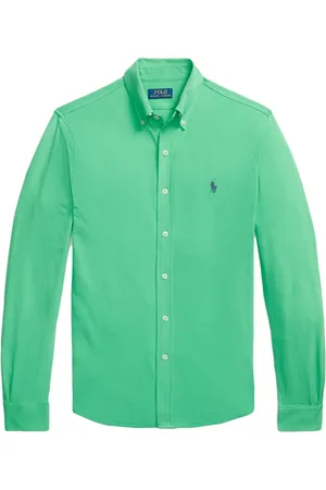 Ralph Lauren Camisa con logo bordado